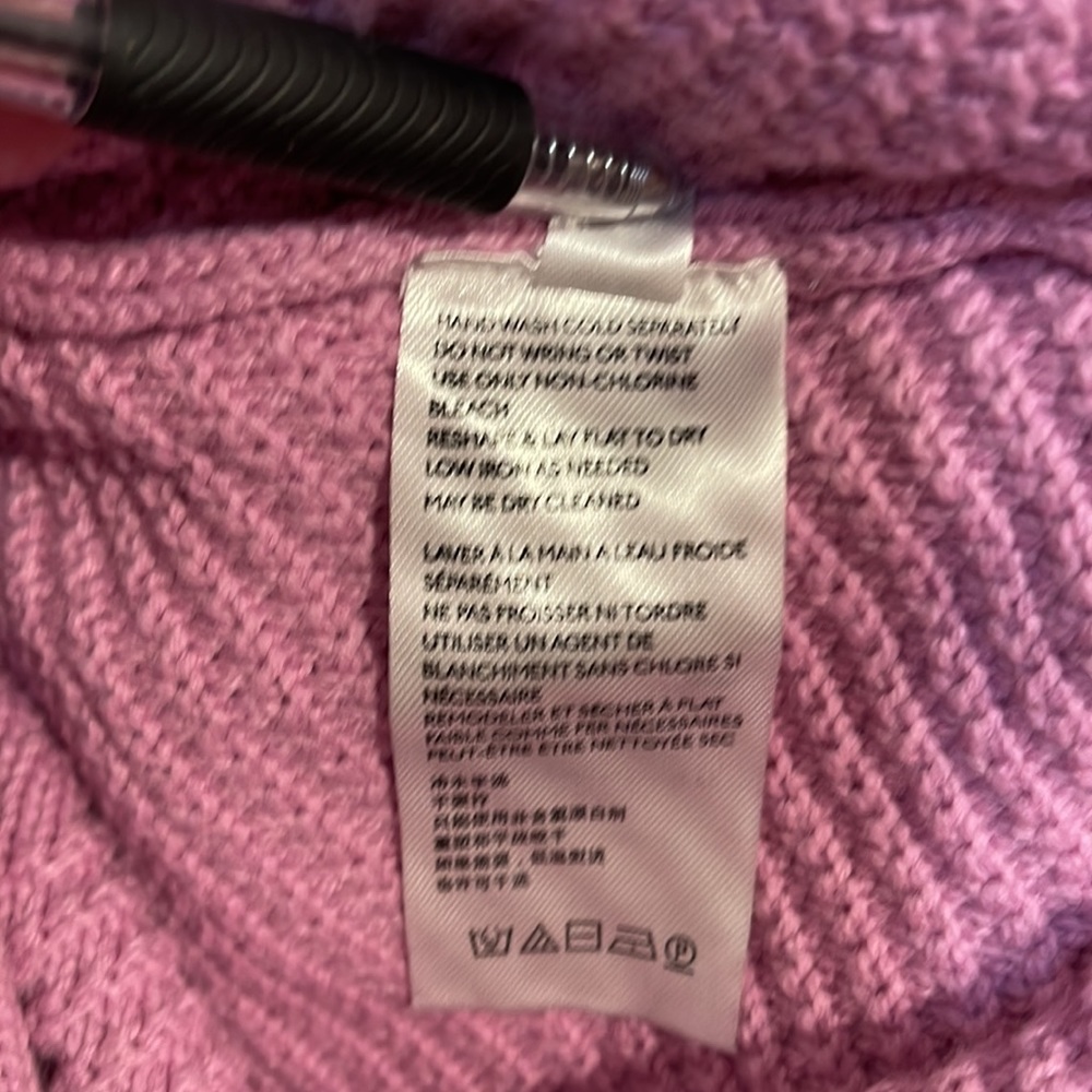 One LEFT! Anthropologie Maeve Cable-Knit Sweater Set Size XL NWT - Picture 5 of 10